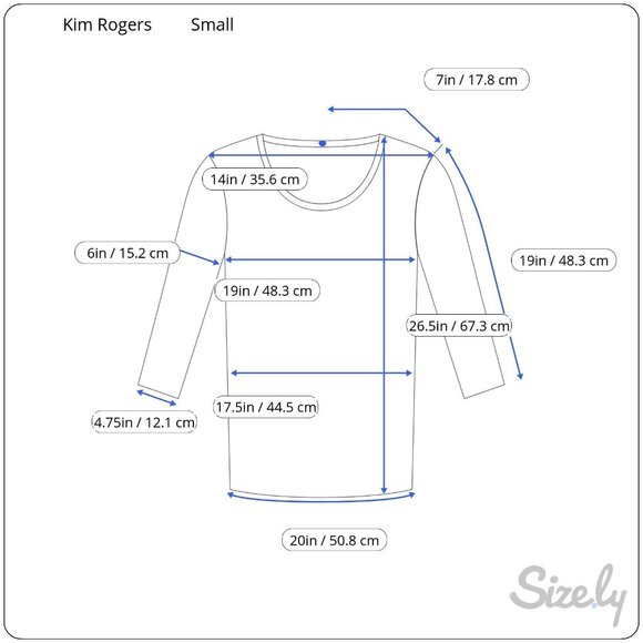 Kim Rogers Womens Navy Christmas Tree Embroidered 3/4 Sleeve Polo S NWT $30 - Picture 2 of 4